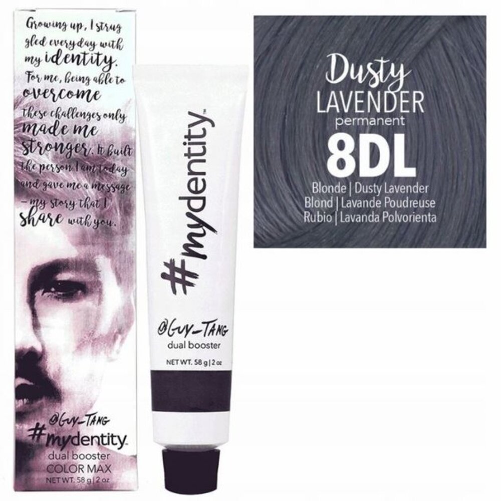 Dusty Lavendar/Blonde 8DL - #Mydentity Permanent Hair Color